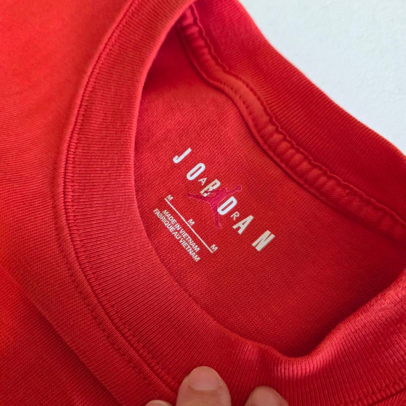 Women’s Nike Air Jordan Essentials T-Shirt Dress size M Orange - Picture 5 of 8